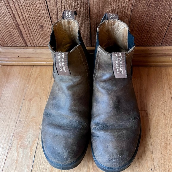 Blundstone Brown Leather Boots - Picture 2 of 6